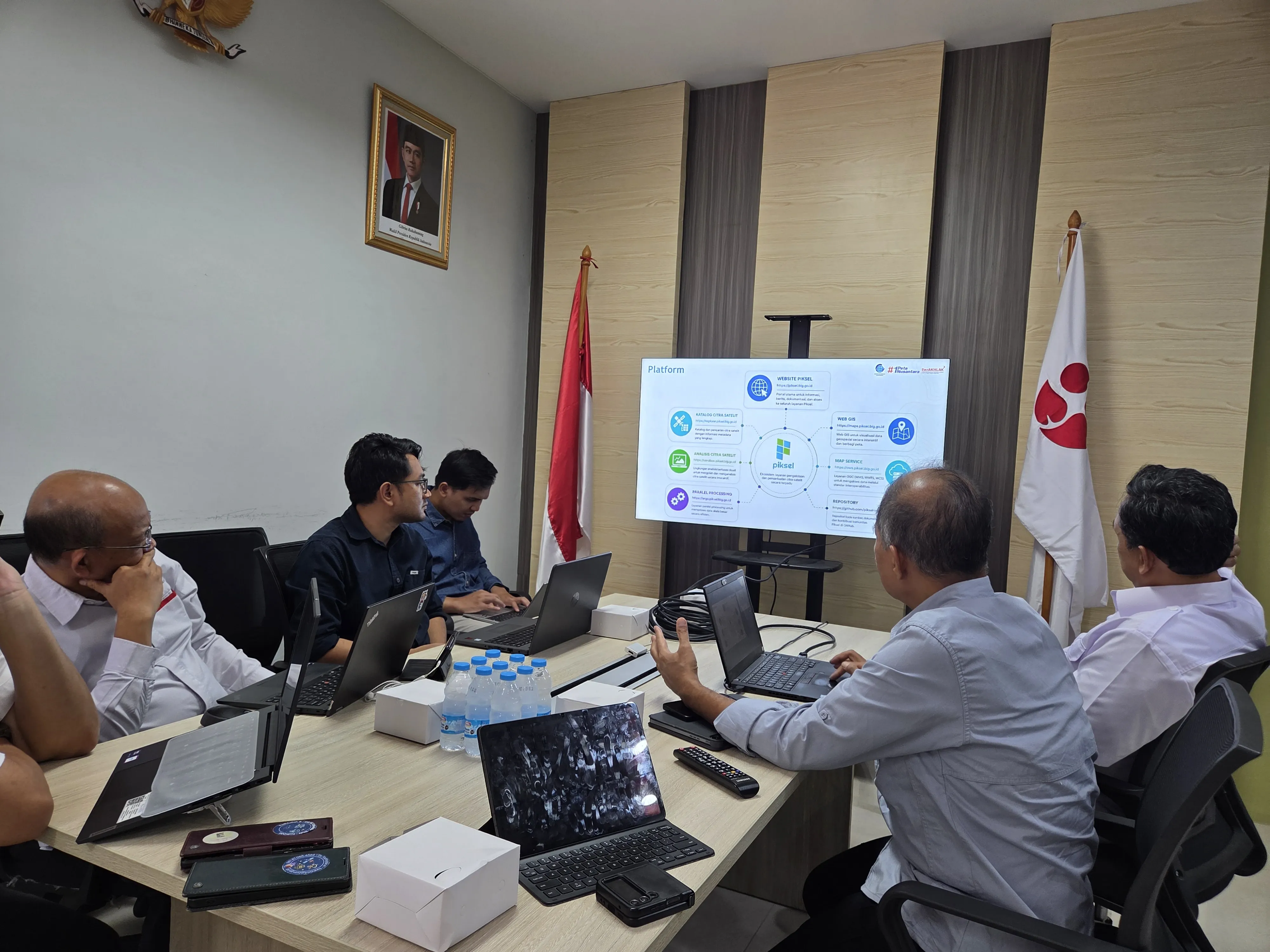 BIG dan BRIN Bahas Peluang Kolaborasi Piksel dan GEOMIMO